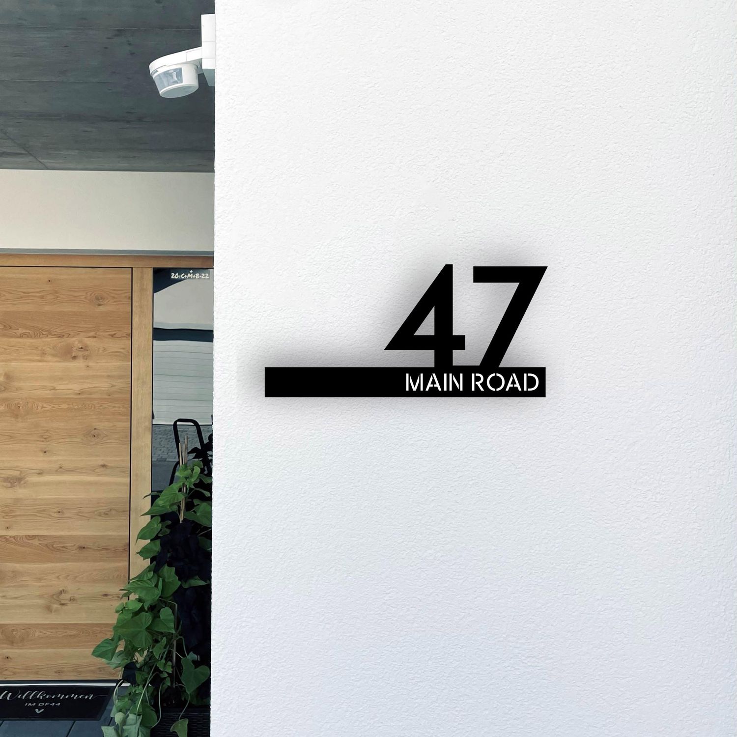MODERN PREMIUM by Studio Carino - House Number Sign