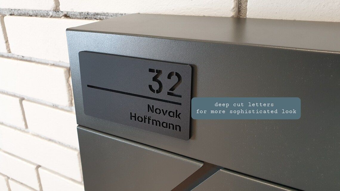 CHIC MINI by Studio Carino - Address Sign