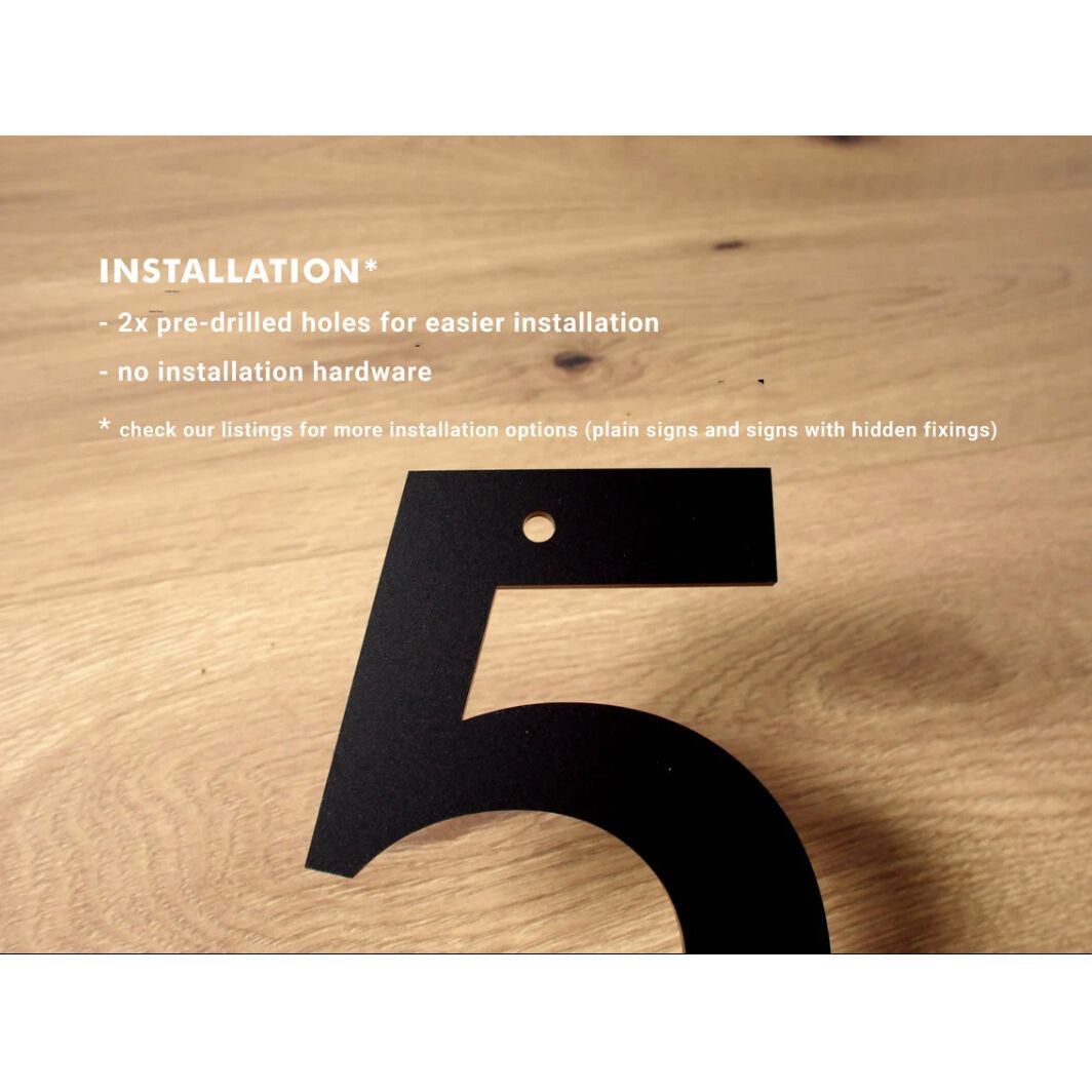 SOLO 41 by Studio Carino - House Number