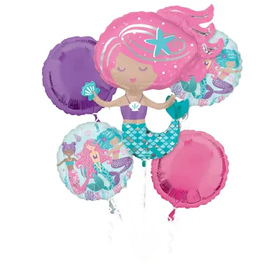 Shimmer Mermaid Balloon Bouquet