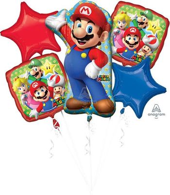 Mario Balloon Bouquet