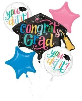 You did It! Balloon Bouquet