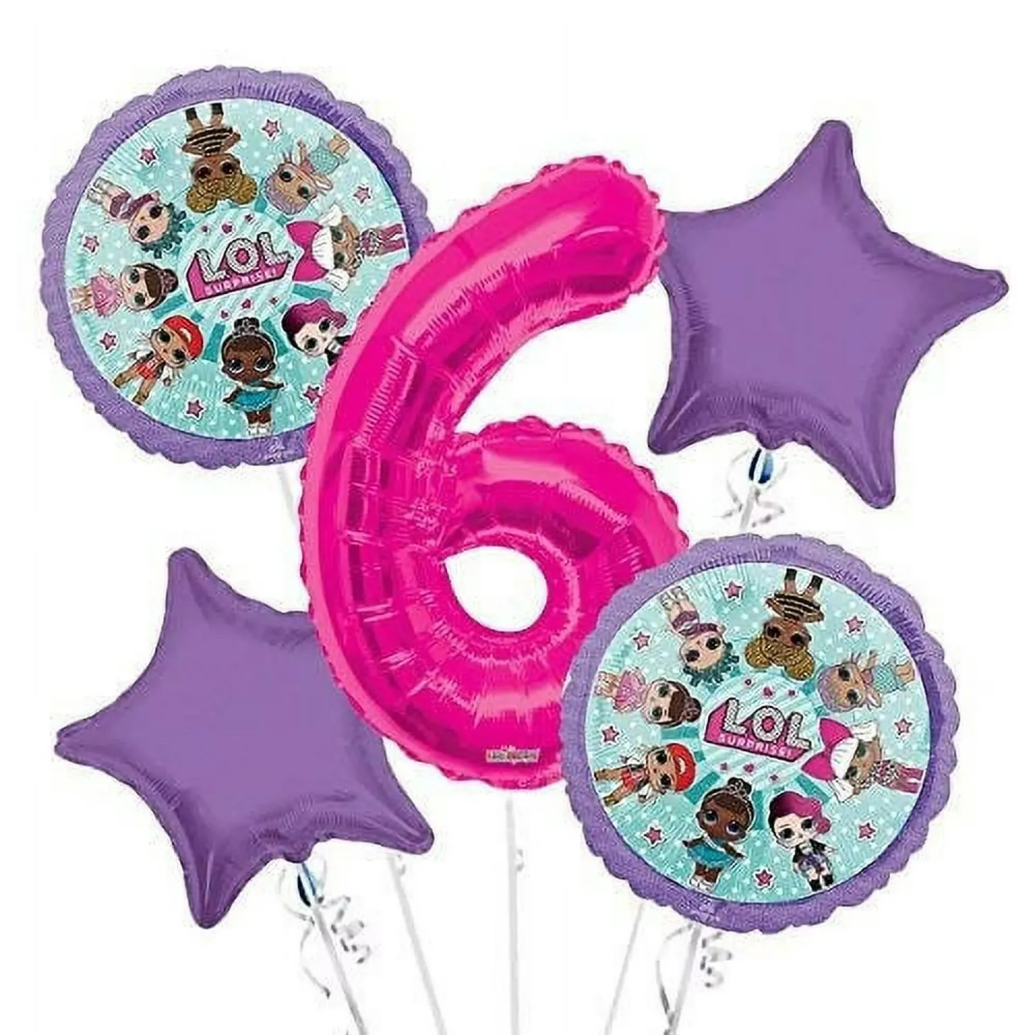 Lol Birthday Balloon Bouquet