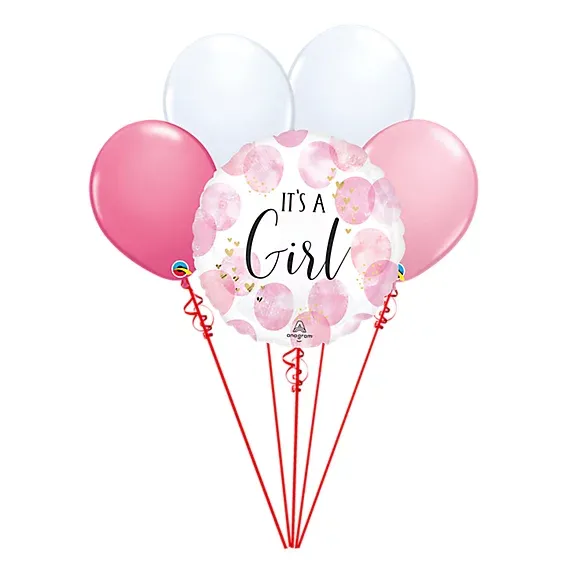 It's a Girl!  Balloon Bouquet