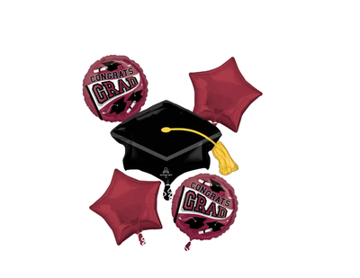 Congrats Grad School Spirit Balloon Bouquet