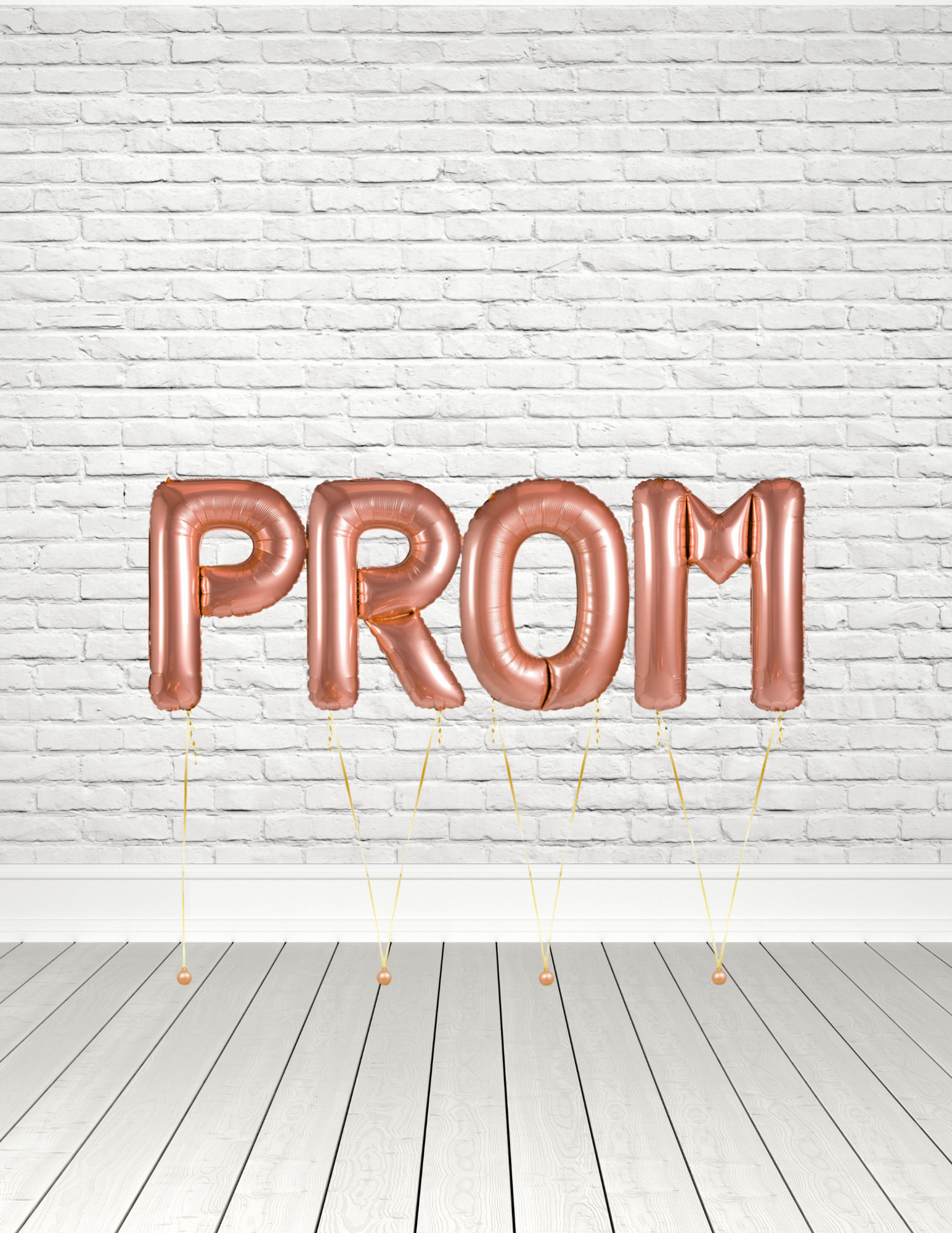 Prom Helium Balloon letters
