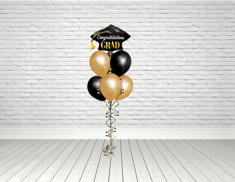 Congrats Grad Helium Balloon Bouquet