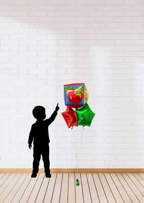 BTS  Helium Balloon Bouquet