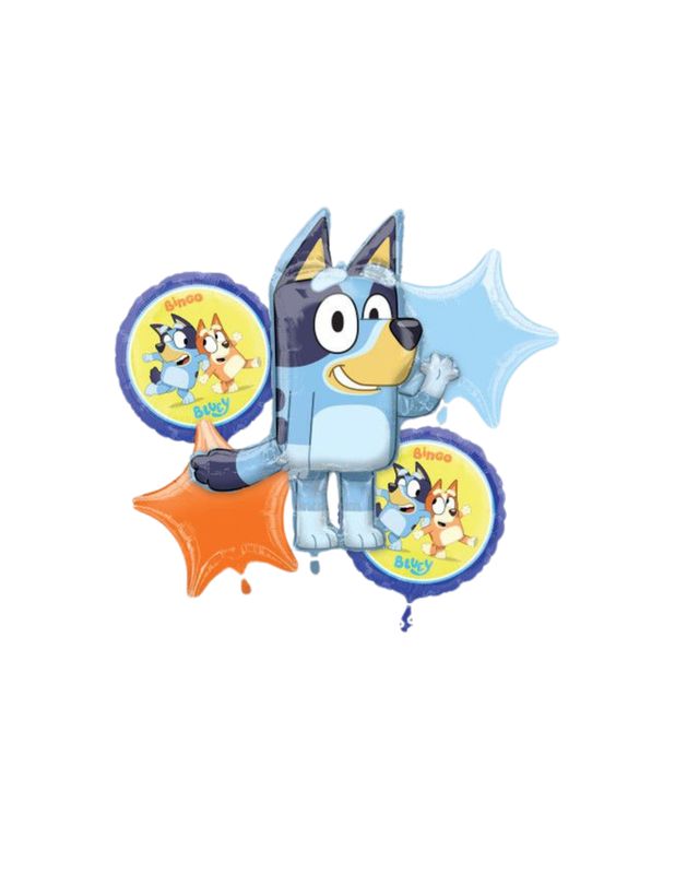 Bluey Balloon Bouquet