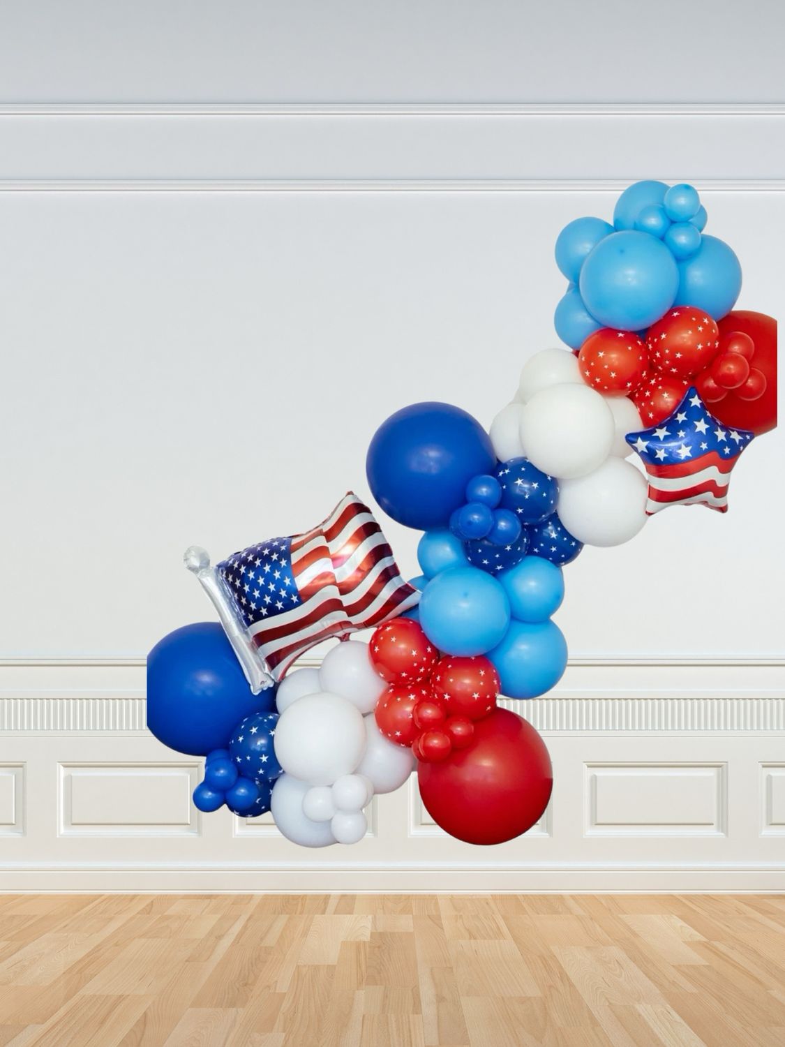 Veterans Day Balloon Garland