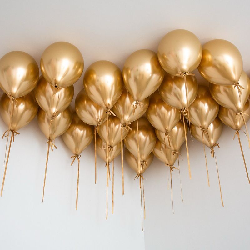 Chrome Latex loose Helium Balloon