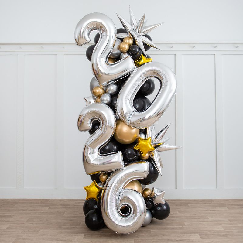 New Year's Glam Balloons