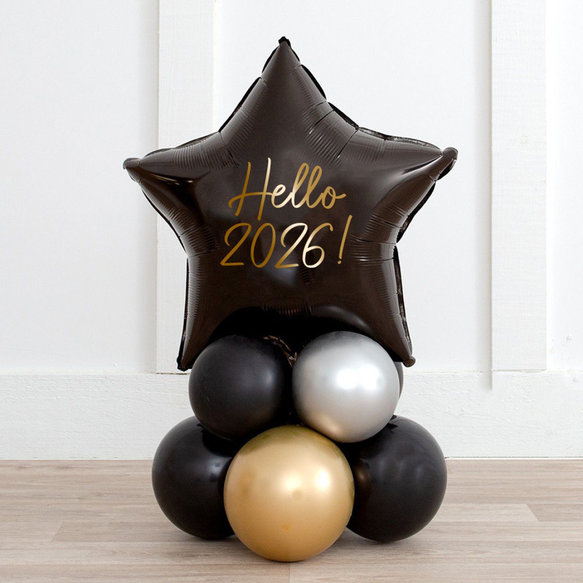 Happy New Year mini Balloon Stack