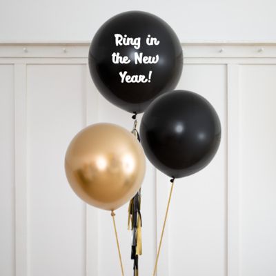New Year Message Jumbo Helium Balloon Bouquet New Year Message Jumbo Helium Balloon Bouquet