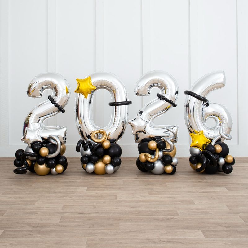 4ft Number Columns 2026 (Set Of 4)