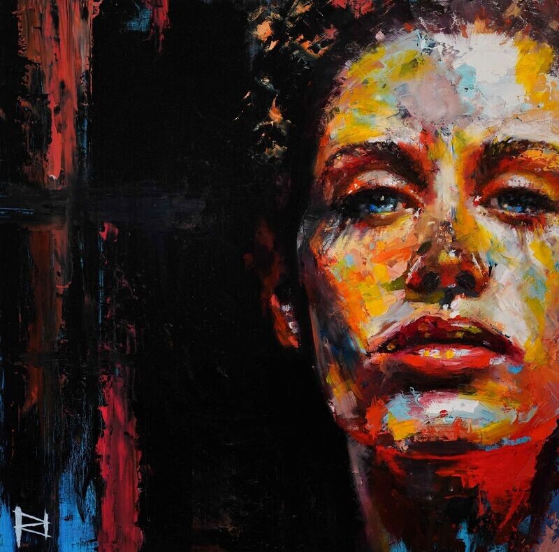 Rich Harris - Moda (Original Oil Painting)