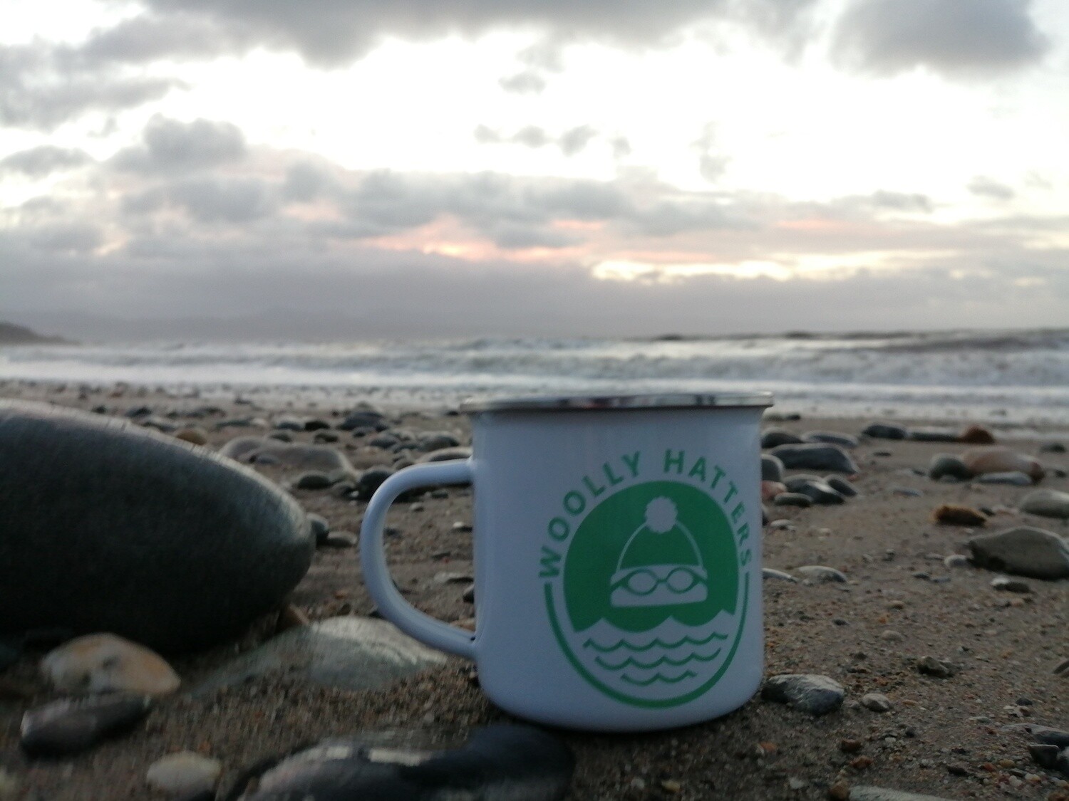 Woolly Hatters Enamel Mug