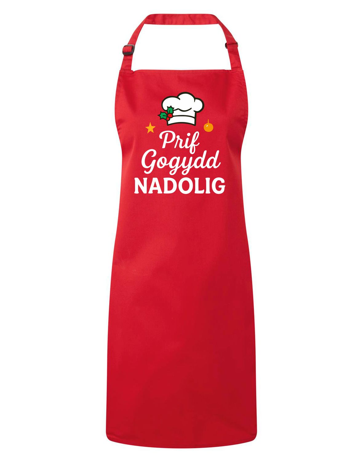 Prif Gogydd Nadolig – Ffedog Nadolig