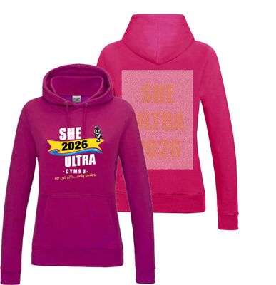 She Ultra 2026 Official Event Hoodie (Female Fit)