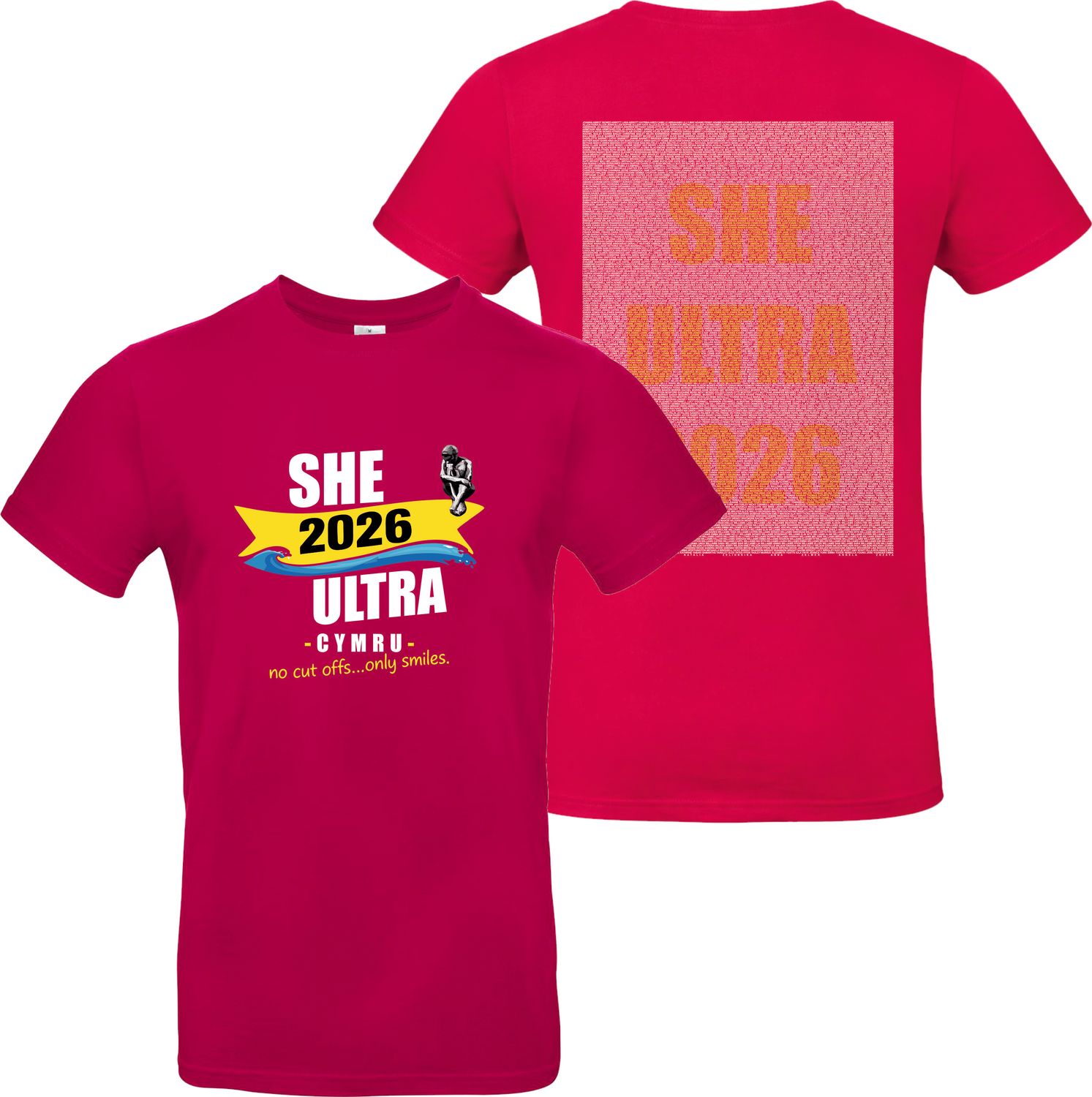 She Ultra 2025 Official Event T-shirt (Male Fit)