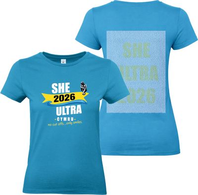 She Ultra 2026 Official Event T-shirt (Female Fit)