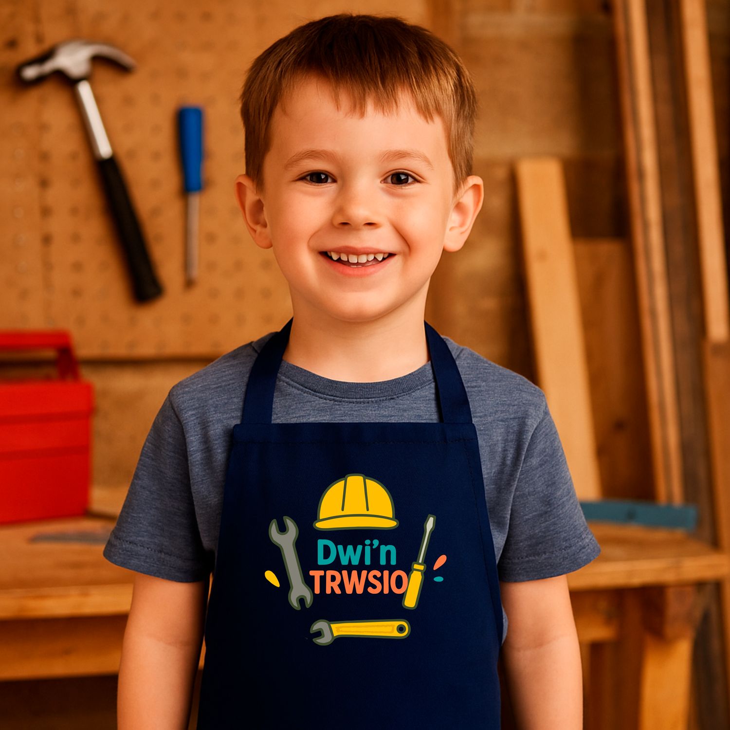 Ffedog - Dwi'n Trwsio