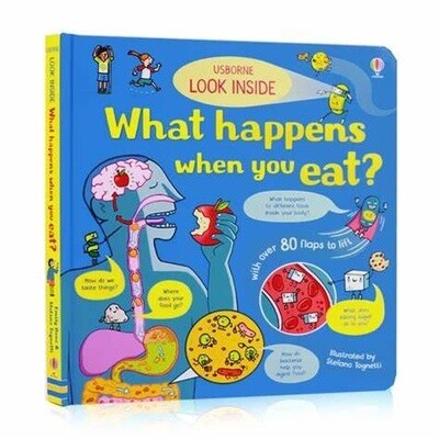 Usborne Look Inside- What happens when you eat?