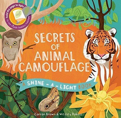 Usborne Shine a Light Book- Secrets of Animal Camouflage