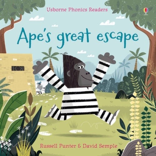 Usborne Phonics Readers- Ape&#39;s Great Escape