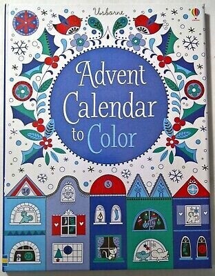 Usborne- Advent Calendar to Color