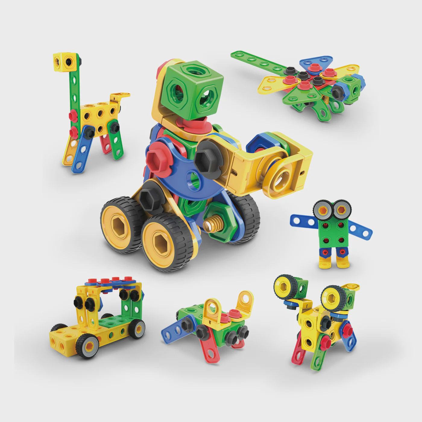 105pc Engineering Construction Set with Power Drill