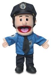 14&quot; Policeman- Peach