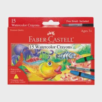 15 Watercolor Crayons For Kids