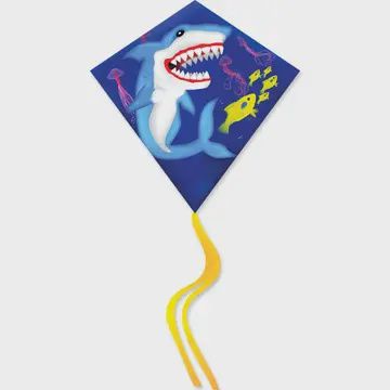 25&quot; Diamond Kite- Fierce Shark