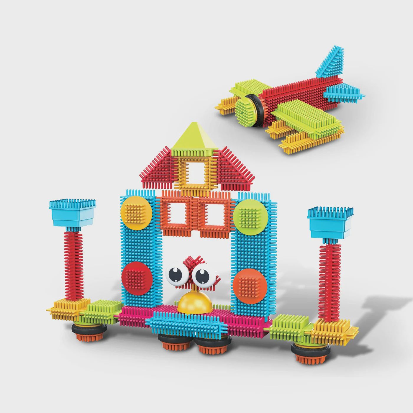 41pc Hedgehog Building Blocks with Idea Book
