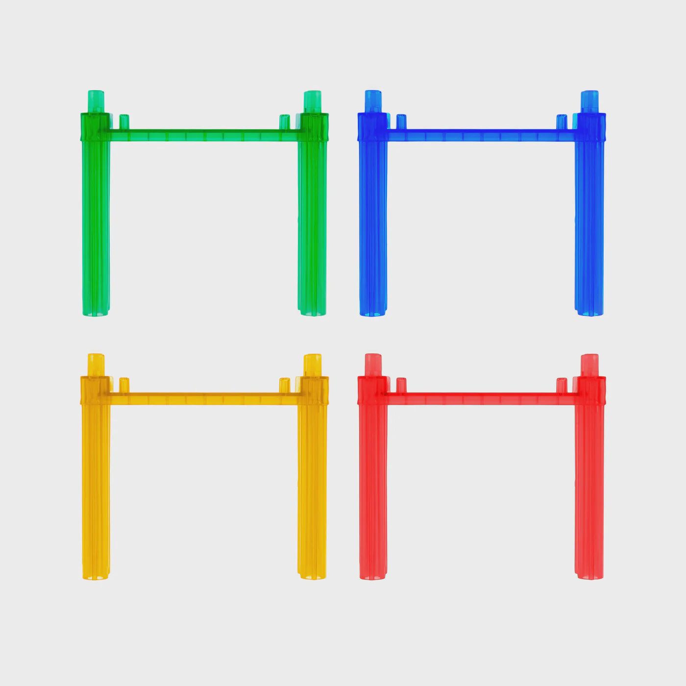 4pc Race Car Track Support Columns