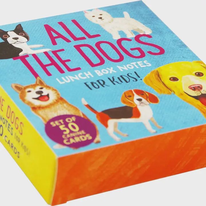 All the Dogs Lunch Box Notes for Kids