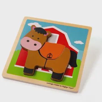 Chunky Lift-Out Puzzle- Horse
