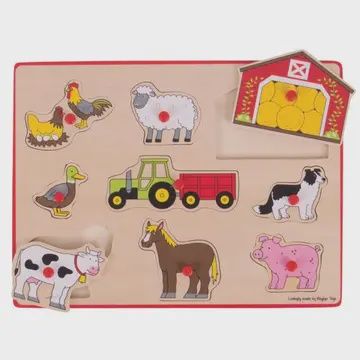 Lift Out Puzzle- Farm