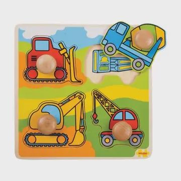 My First Peg Puzzle- Construction