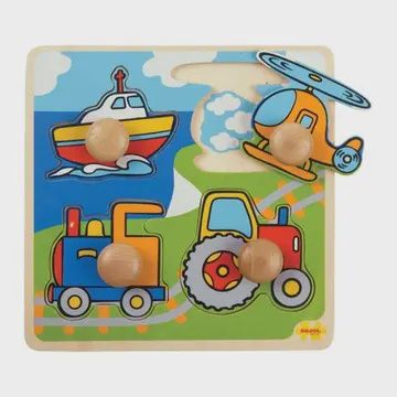 My First Peg Puzzle- Transport