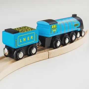 Wooden Train- Mallard
