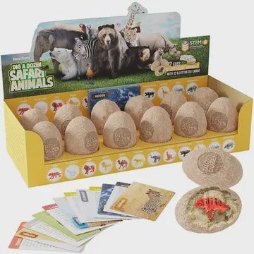 Dig a Dozen- Safari Animals