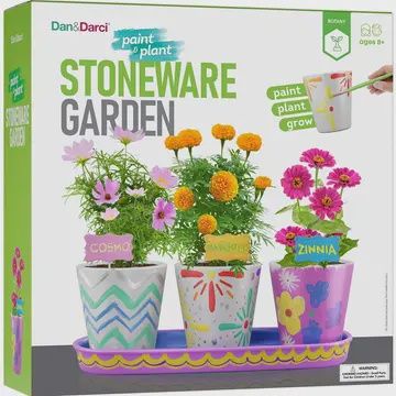 Paint &amp; Plant Stoneware Garden