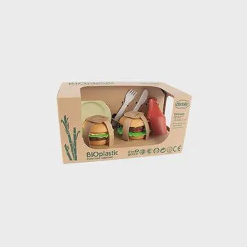 BIOplastic Burger Playset