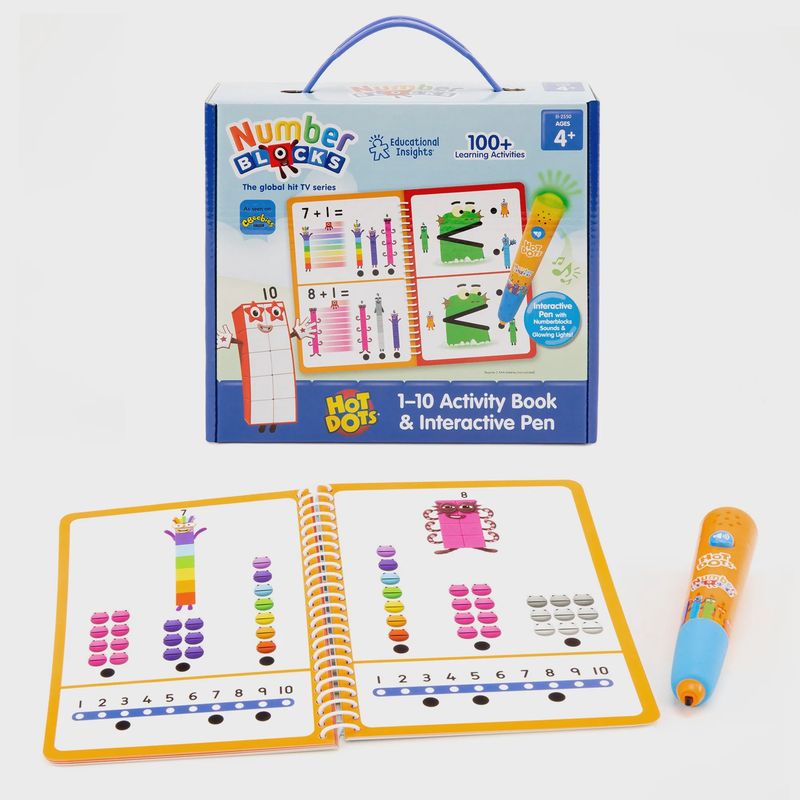 Hot Dots- 1-10 Activity Books and Interactive Pen