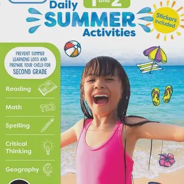 Daily Summer Activities: Between 1st Grade and 2 Grade