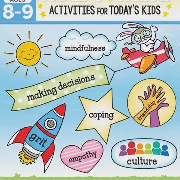 Heart and Mind Activities for Kids Workbook, Age 8-9