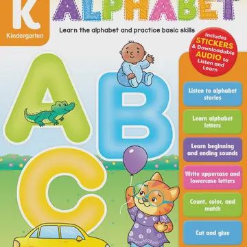 Listen and Learn: Alphabet, Grade K Workbook