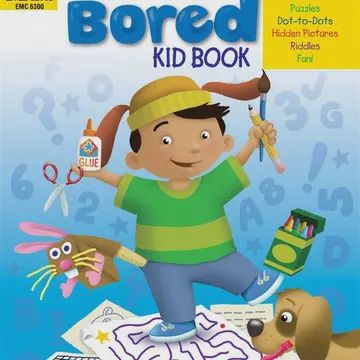 The Never-Bored Kid Book, Age 4-5 Workbook